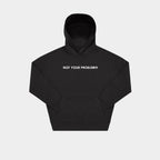 Signature Black Oversized Hoodie