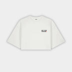 Signature White Crop Top