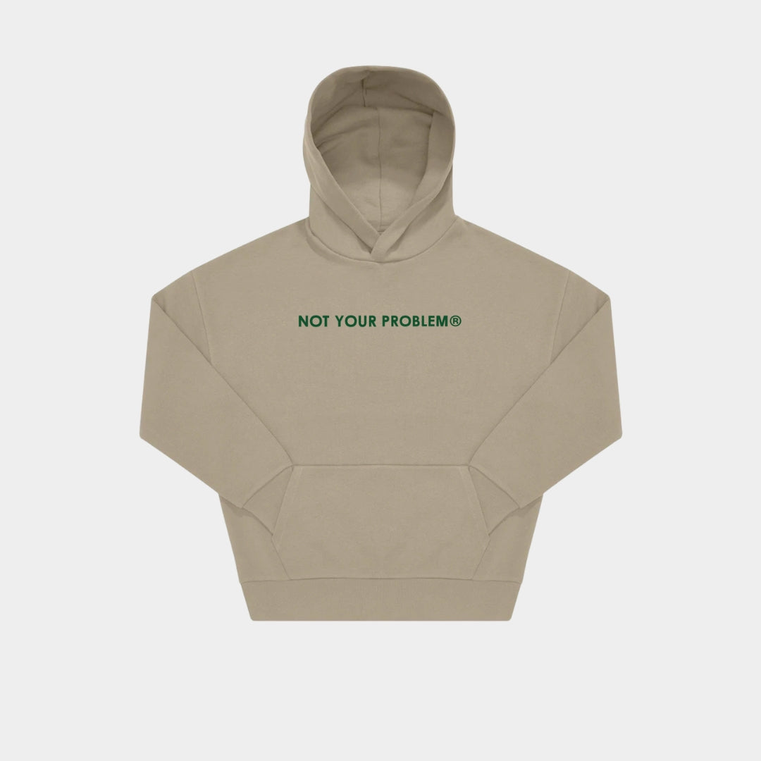 Signature Cream Oversized Hoodie