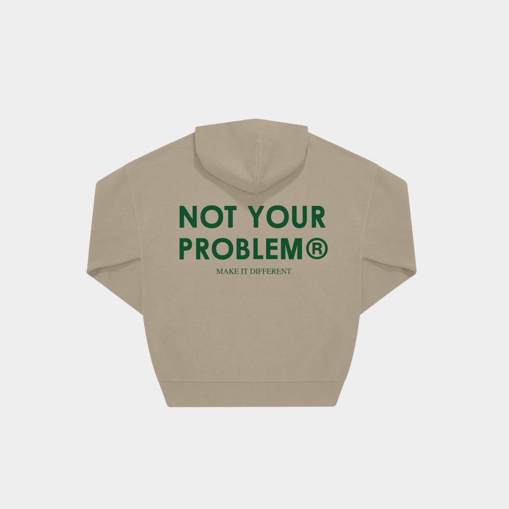 Signature Cream Oversized Hoodie