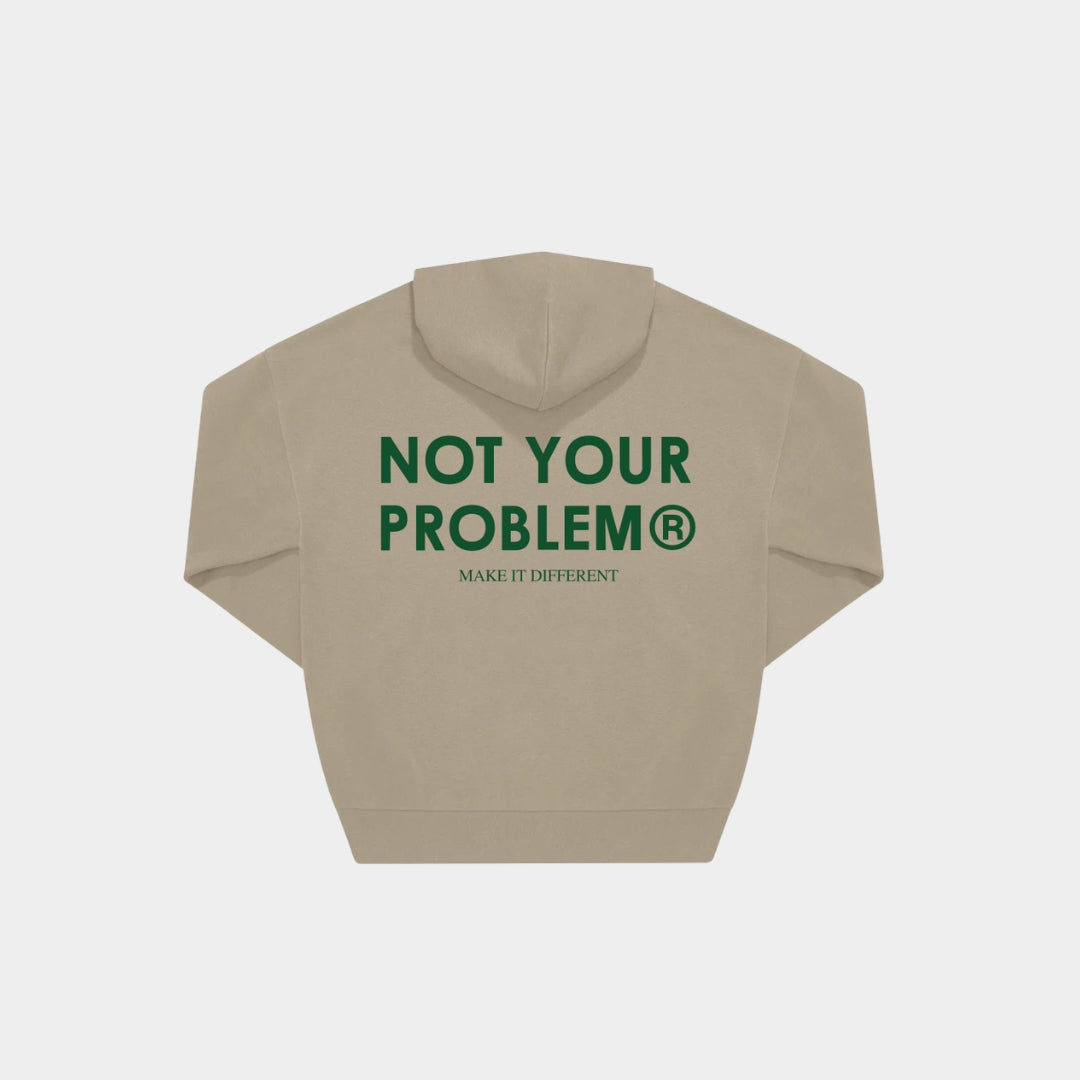 Signature Cream Oversized Hoodie