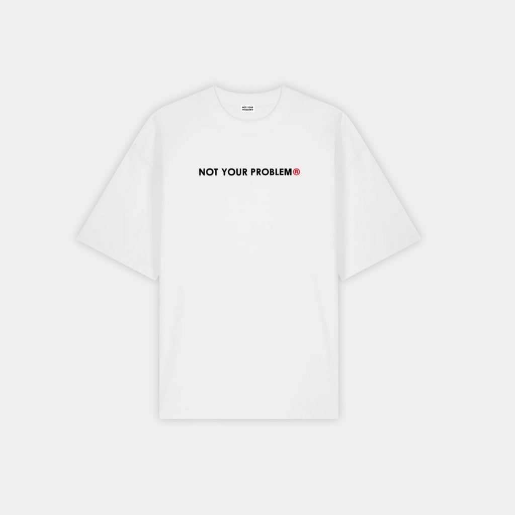 He's Just a Friend White Tee