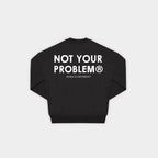 Signature Black Oversized Sweatshirt