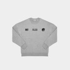 Whatever Gray Oversized Sweatshirt